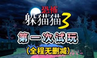 恐怖躲猫猫3为什么逃不过出去